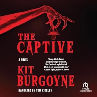The Captive Audiolibro Por Kit Burgoyne arte de portada