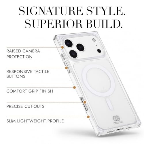Image of COCOMII Rectangle for iPhone 18 Pro Max /17 Pro Max Case, Crystal Clear