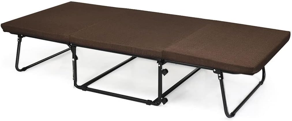 Folding Lazy Sofa Chair Stylish Sofa Couch Beds Lounge Chair W/Pillow Coffee Home Furniture