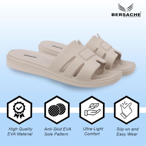 Image of BERSACHE Extra Soft Classic Casual CHAPPAL with Regular wear with Ultra Soft & Flexibility Technology Slippers for Women 's