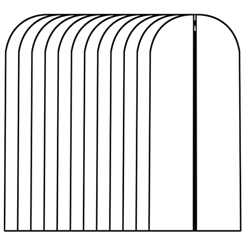 Hanging Garment Bags 12 Pack Breathable Suit Bag Covers with Zip PEVA Clothes Cover Bags Coat...