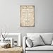 Luminapex 10 Commandments Wall Art Ten Commandments Wall Decor Christian Bible Verse Wall Art Religious Home Canvas Prints for Living Room Bedroom Office Church (A,12x18inch Unframe)