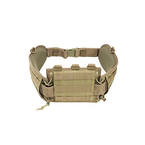 NcStar VISM Battle Belt W/Pistol Belt/TAN