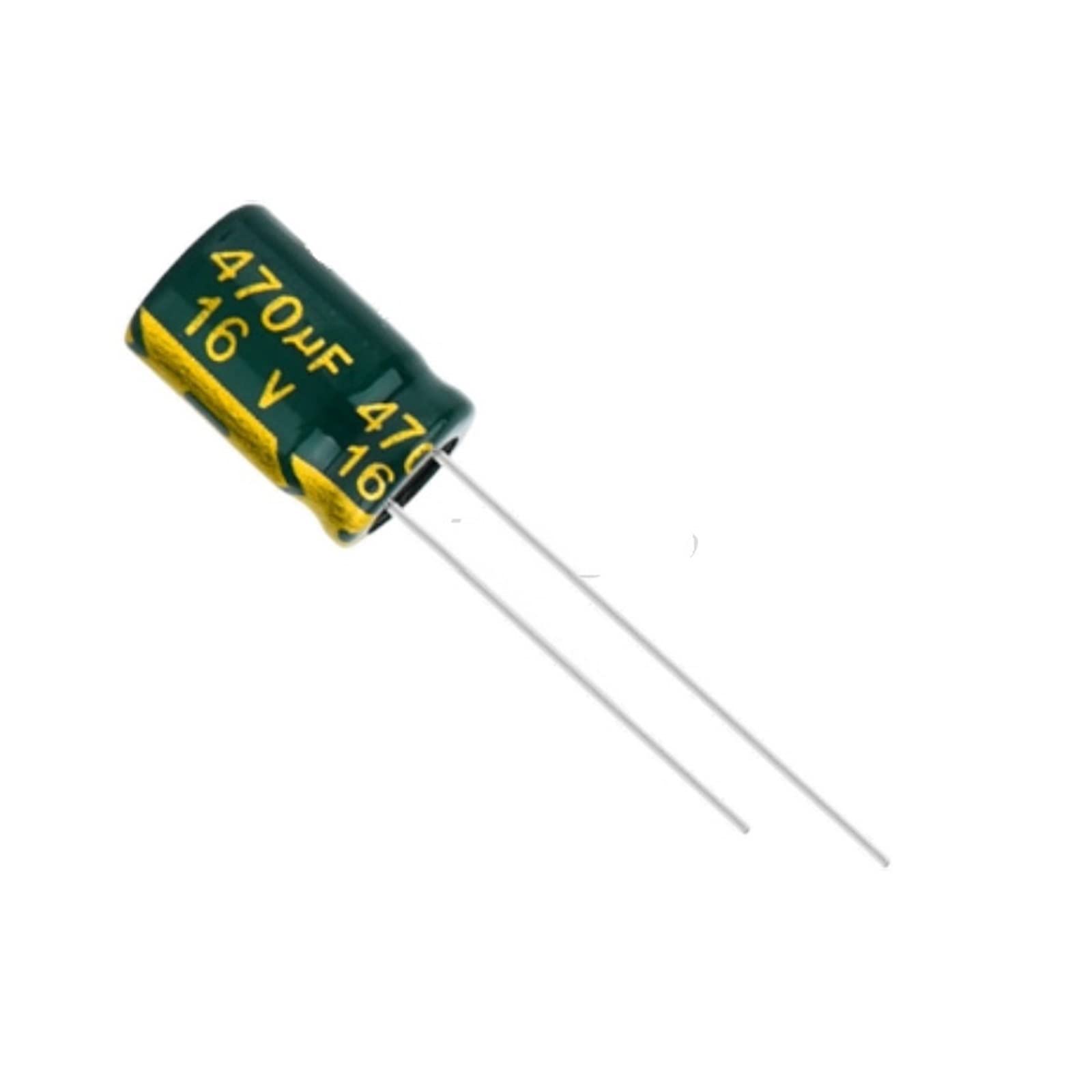 Condensateur électrolytique 470uF 16V 8x12mm composant électronique faible ESR haute fréquence