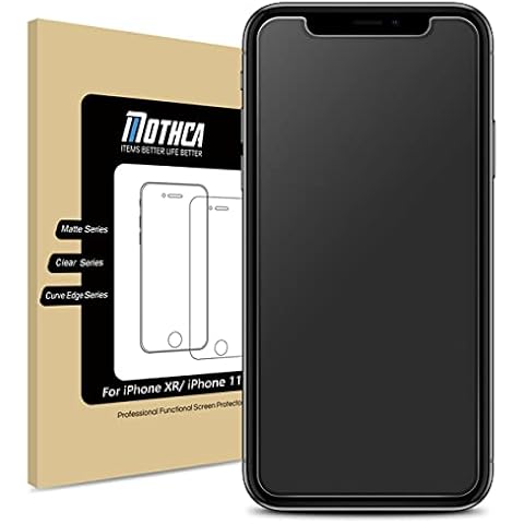 Mothca Matte Tempered Glass Screen Protector for iPhone XR/11 Cover