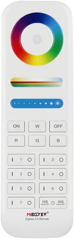 Miboxer FUT089Z RGB+CCT Remote Zigbee 3.0, Zigbee Remote