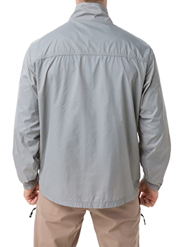 Image of Mens Windbreaker Jackets Lightweight Packable Jacket,Windproof and Dustproof