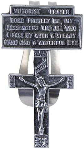 Cathedral Art (Abbey & CA Gift Auto Visor Clip, Motorist Prayer, Multi, Multi Color image 4