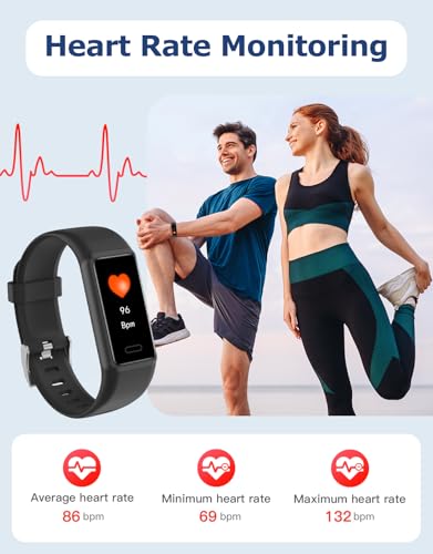 Fitness-Tracker-Cloudpoem-Fitness-Watches-for-Men-Women-with-247-Heart-Rate-Monitor-Sleep-Tracker-StepCalorie-Counter-Stopwatch-Pedometer-IP68-Waterproof-Black