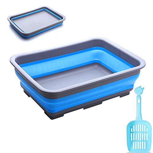 collapsible litter box