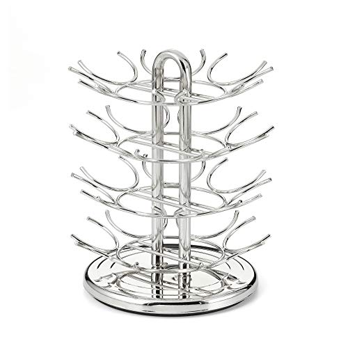 Nifty Solutions 5515 Nifty Vertuoline Coffee Pod Carousel – Nickel Chrome Finish, 28 Pod Capsule Holder thumb #1
