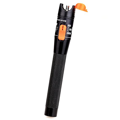 Con Misuratore di potenza in fibra ottica 10