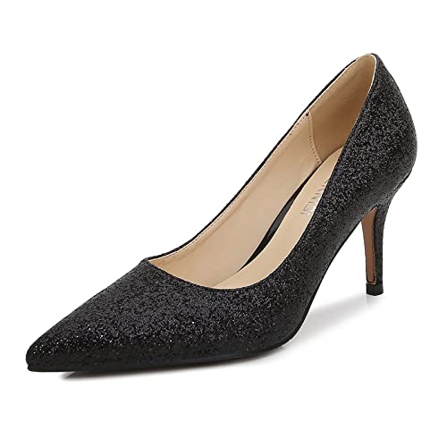 Chaussures à talons hauts bout pointu pour le bureau et les mariages