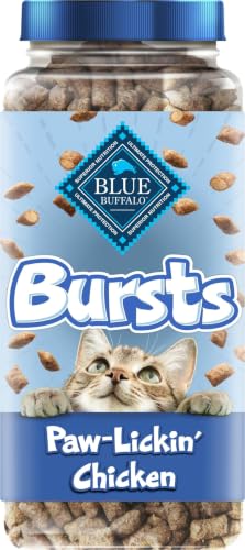 Blue Buffalo Bursts Chicken Crunchy & Creamy Cat Treats, 12 oz - image 1