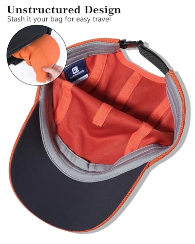 Image of GADIEMKENSD Running Hat Performance Mesh Hat, Excellent Ventilation, Lightweight, Reflective Design, Anti-Glare