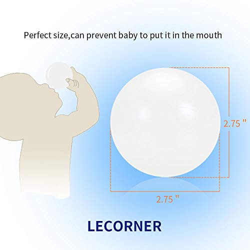 image for PlayMaty Pearl-Colored Balls-2.75inches Soft Plastic Pit Balls for Kid