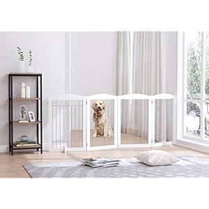 Spirich-Extra-Wide-and-Tall-Dog-gate-for-The-House-Doorway-Stairs-Freestanding-Foldable-Wire-Pet-Gate-for-Dogs-80-inch-Wide30-inches-Tall-White-4-Pannels - Cucciolini Doodles   Spirich-Extra-Wide-and-Tall-Dog-gate-for-The-House-Doorway-Stairs-Freestanding-Foldable-Wire-Pet-Gate-for-Dogs-80-inch-Wide30-inches-Tall-White-4-Pannels