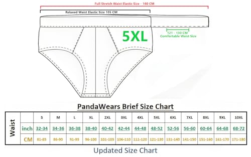 Image of Plus Size Brief for Men | Soft Stretch Fit Cotton Elastane Fabric | Comfortable Underwear for Men