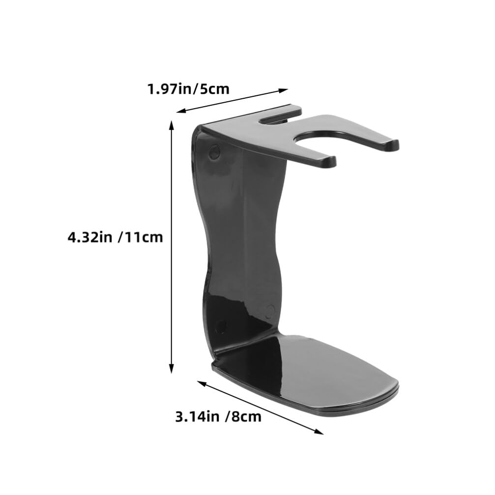 minkissy Safety Razor Stand Shaving Brush Stand Holder Compact Razor Brush Organizer Men's Shaving Supply