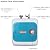 110V-120V 1440-1500W Instant Electric Hot Water Heater Under Kitchen Small Tank 4.0 Gallon,Rv Trailer Instant Fiberglass Point-of-Use,Food Truck 2 PCs 16” Long 1/2”FIP Stainless Steel Water Hose 15L