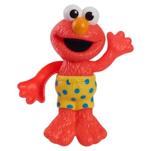 Sesame Street Swim and Splash 7-inch Elmo Wind Up Bath and Pool Toy Kids Toys for Ages 2 Up by Just Play