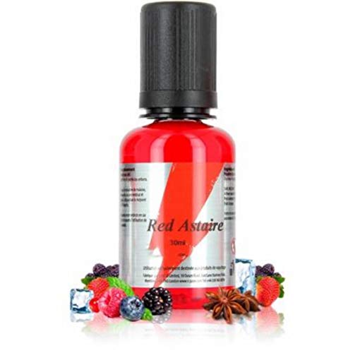 E-Liquide Red Astaire par T-Juice 0Mg 30ML - Sans Nicotine Sans Tabac