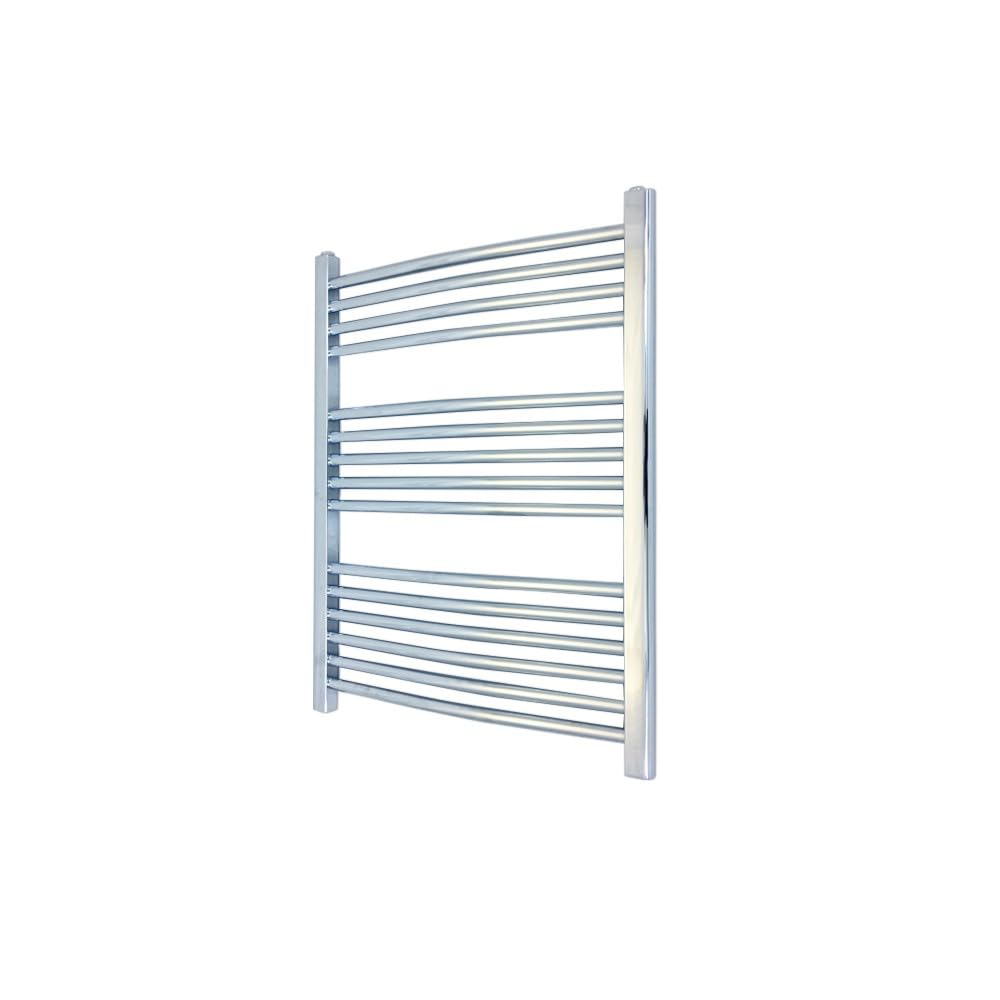 Valve Kings Chrome Curved Ladder Towel Rail Radiators Central Heating Heater - 600 X 800Mm…