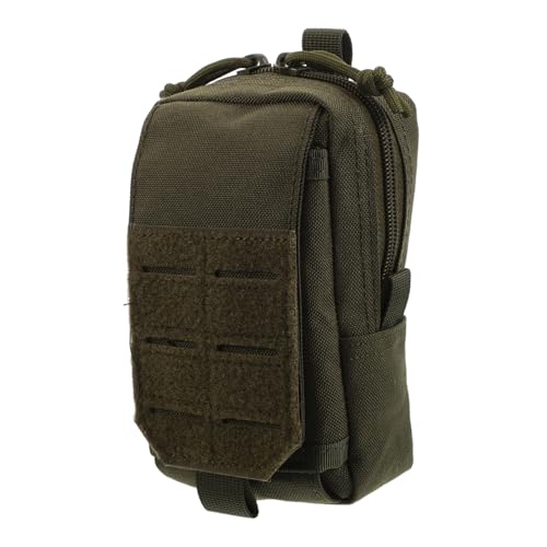 TOVINANNA Outdoor Waist Bag for Men Multi Purpose Belt Pouch with Phone Holder Weather Resistant for Hiking Camping and Daily Commutes