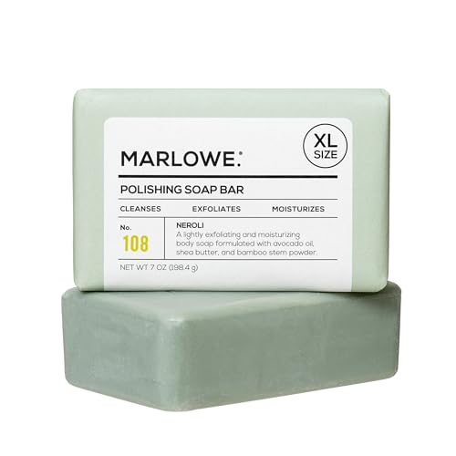 MARLOWE. No. 108 Lightly Exfoliating Soap Bar