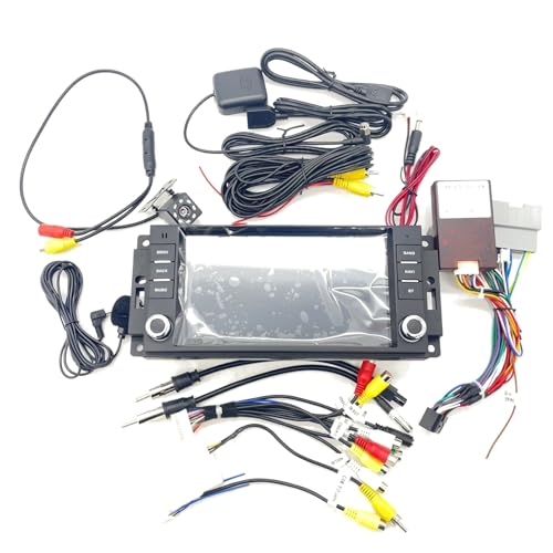 HLUCHY Rádio estéreo automático de 2 GB de RAM + 32 GB ROM para Chrysler 200 Radio Upgrade 2008-2014