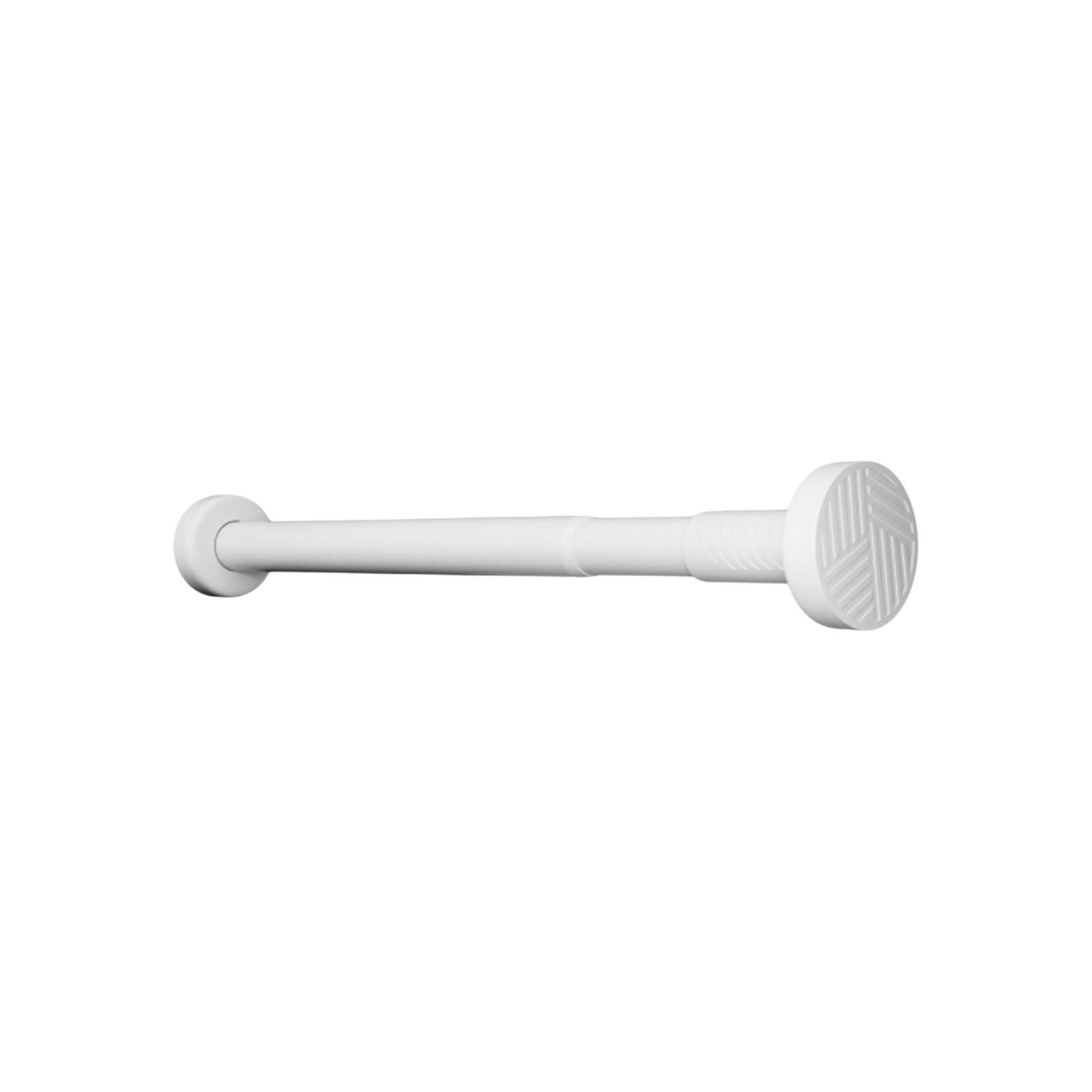 Adjustable Carbon Steel Shower Curtain Rod Multipurpose Telescopic No Drill Suitable For Windows Bathrooms And Wardrobes stable(Wei�,70-120cm)
