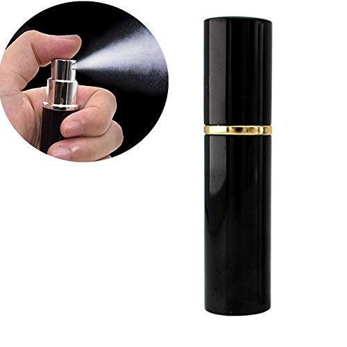 Preisvergleich Produktbild BOENTA ZerstäUber ParfüMzerstäUber SprüHflasche Klein Auslaufsichere Sprühflasche Nachfüllbarer Travel Mini Tragbare Sprühflasche Sprayflasche Leer Black