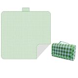 SundiooK Lightweight Washable Picnic Mat with Handle 100 x 150 cm Oxford Cloth Outdoor Blanket Beach, Camping and Picnics