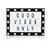 Brooklyn Lighting Company Cinema Light Box with 200 Letters Light Up Sign with LED Lighting (16.5 x 11.8 x 2, Yellow Lights)