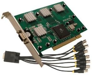 USS808 8 CH Security Surveillance PC PCI DVR Card, Real Time 240FPS Software Included