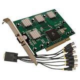 USS808 8 CH Security Surveillance PC PCI DVR Card, Real Time 240FPS Software Included