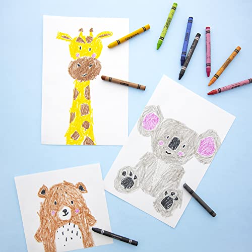 Bazic Crayons 64-Count, Assorted Colors Coloring Crayon Set W/Sharpener, Drawing Crayons For School Art, Gift For Kids Artist (64/Pack), 24-Packs #TOP2