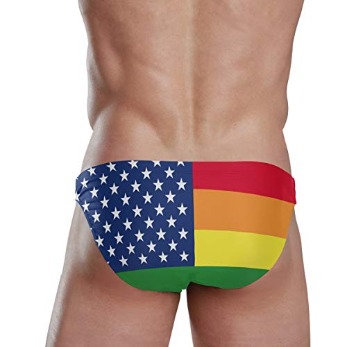 Sexy Swim Brief Bikini National Flag Beach Athletic Swimwear Briefs Sports - Image 4