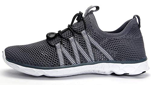Suokeni Men'S Quick Drying Slip On Water Shoes For Beach Or Water Sports Darkgrey,Size:Us 9.5/Eu 43 thumb #2