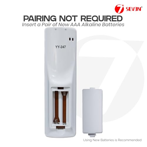 Image of 7SEVEN Compatible with Daikin Ac Remote Original Model 247 Suitable Split, Window and Cassette Air Conditioner and Match Existing Remote Key by Key replicate The Function of Original Remote Control