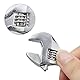 ZoZoMaiy 4inch/100mm Schraubenschlüssel Mini Verstellbarer Schraubenschlüssel Tragbar Adjustable Wrench Verwendet für Industrielle, Mechanische Reparatur Autoreparatur