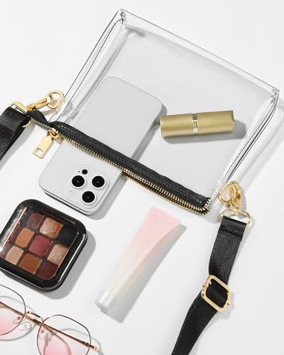 Clear Bag for Stadium Events, Clear Purse for Women Stadium Crossbody, Sports Fan Handbags for Concert Outfits4