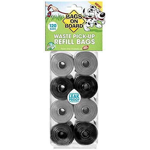 Bags on Board Neutral Bag Refill Pack, 120 Bags