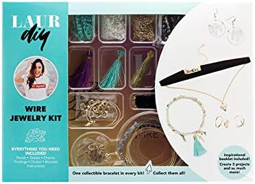 LaurDIY Wire Jewelry LARGE DIY KIT, Multicolor