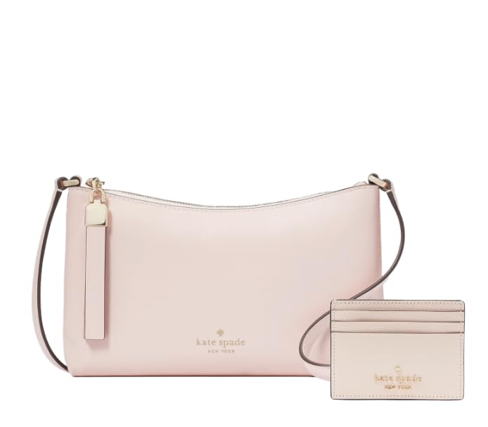 Kate Spade New York Pacote transversal Sadie com porta-cartões Madison Slim (rosa giz), Giz rosa