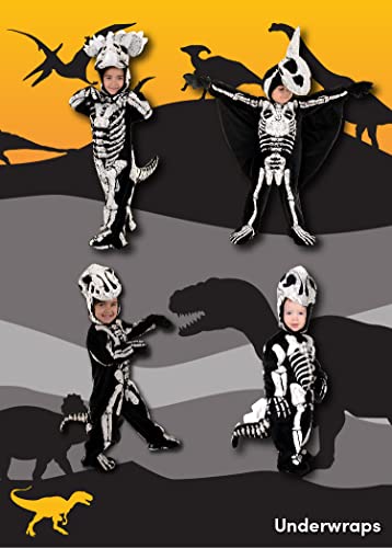 Underwraps Boys Toddler's T-Rex Skeleton - Fossil Costume, Black/White, Extra Large 4-6 Us #TOP4