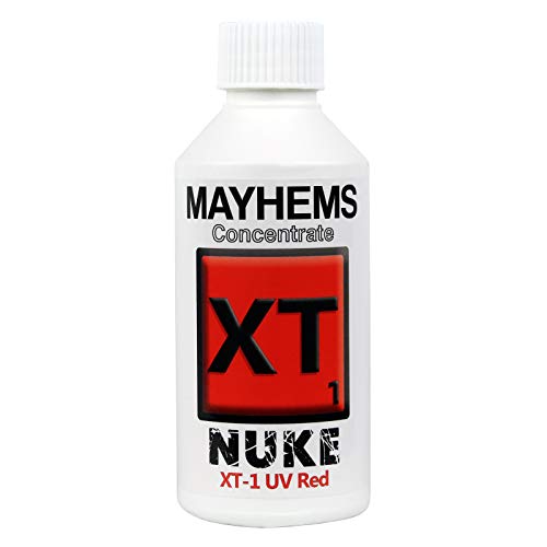 Mayhems XT-1 Nuke PC Coolant Concentrate, 250mL, UV Red