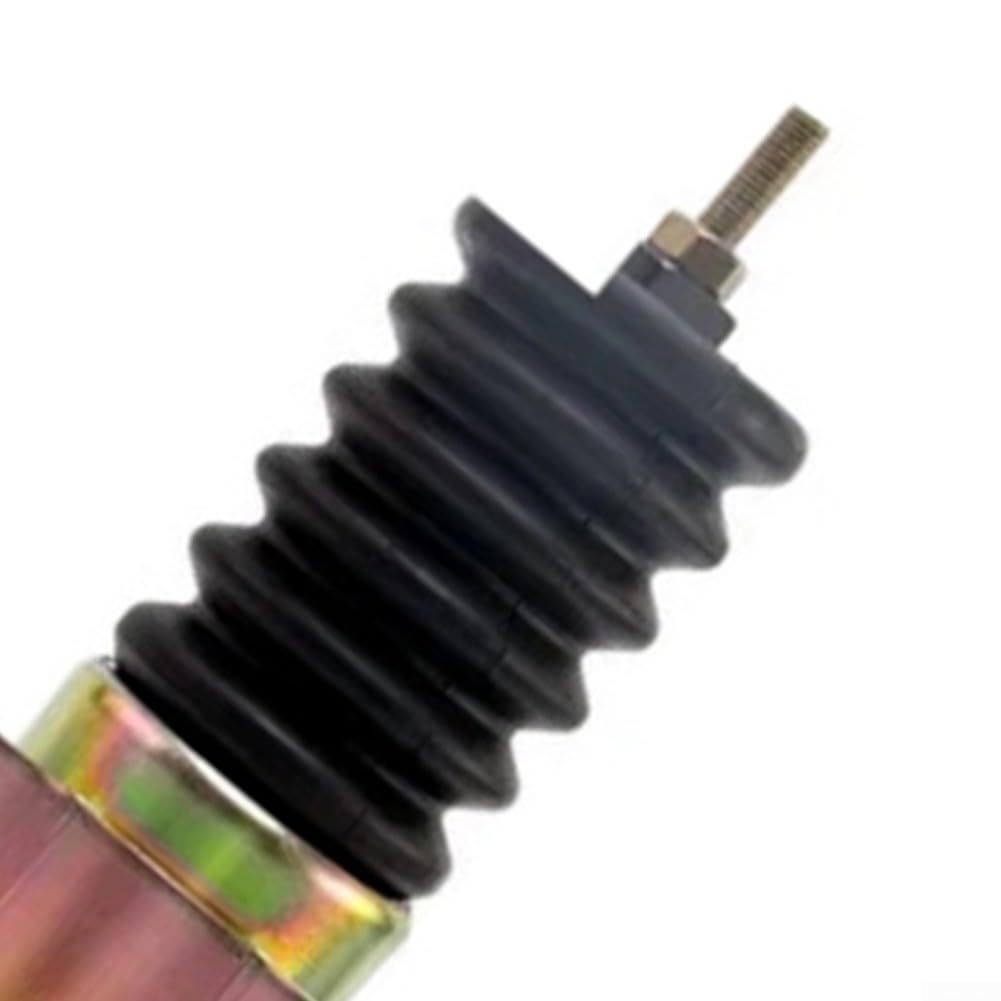 Accesorios para motor diesel P613-A52V12 válvula de cierre magnético 12 V cierre rápido carcasa metálica robusta para maquinaria de construcción generadores