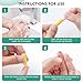 CareLiving Safety Lancets, 100 Count Sterile, Pressure Activated Activation, 26 Gauge Needle, 1.8 mm, Single-Use, Gentle for Comfortable Testing