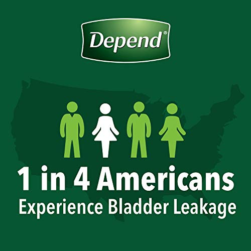 Depend Fit-Flex Incontinence Underwear For Women, Disposable, Maximum Absorbency, Large, Blush, 52 Count (2 Packs Of 26) (Packaging May Vary) #TOP7